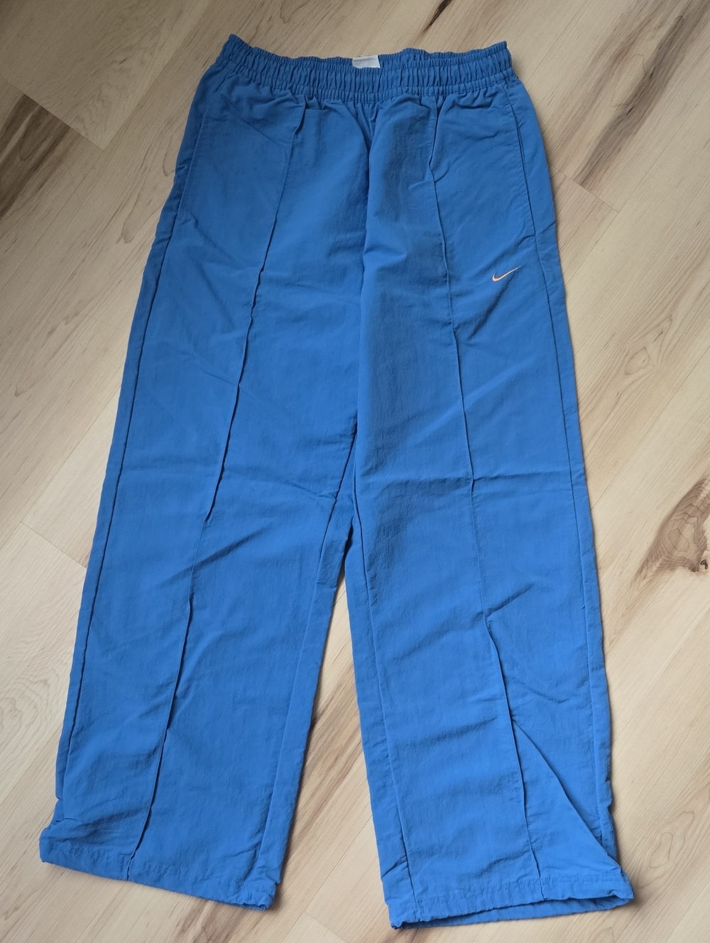 Nike Women's Sportswear Everything Wovens Mid-Rise Open Hem Pants, Star Blue, M